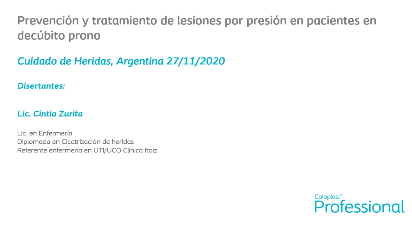 Prevención y tratamiento de lesiones por presión en pacientes en decúbito prono