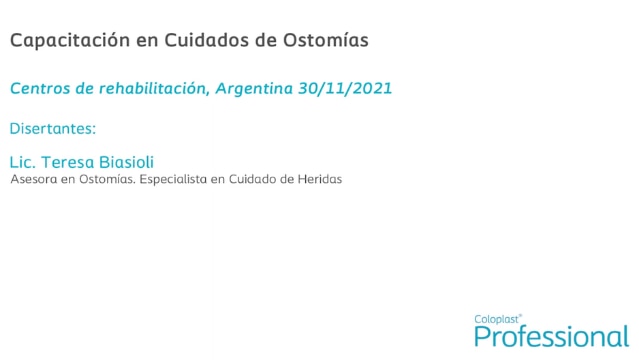 Capacitación en Cuidados de Ostomías