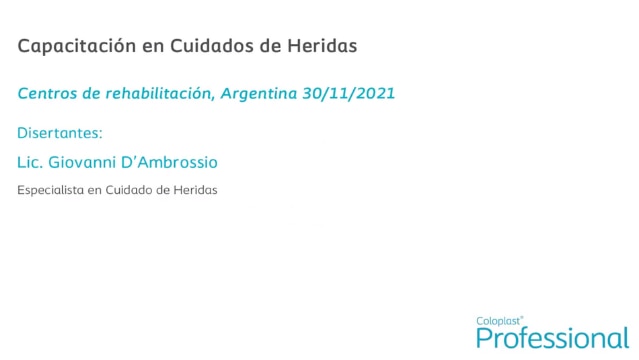 Capacitación en Cuidados de Heridas