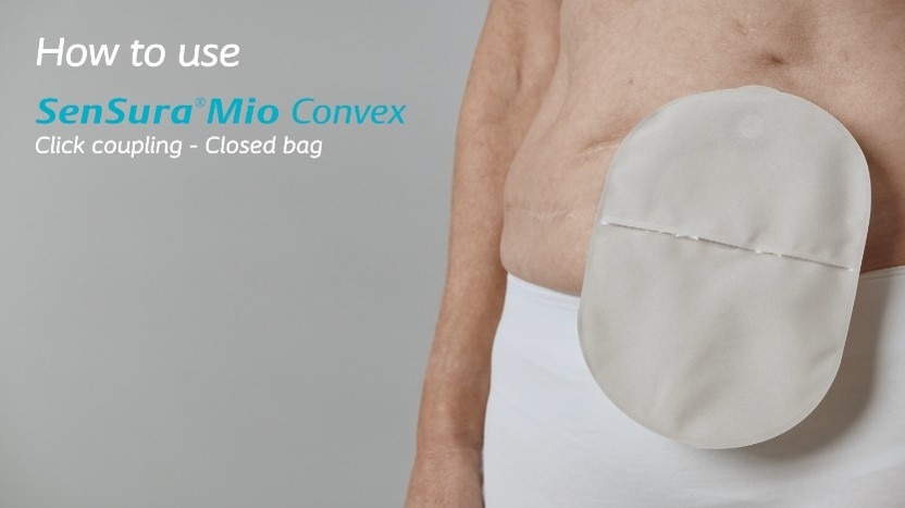SenSura® Mio Convex - Acople click Bolsa Cerrada