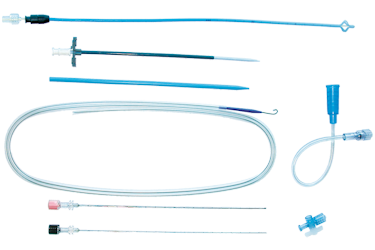Kolibri® sets with Malécot catheter